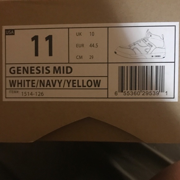 Vintage reissue Axion Genesis mid calf Skate shoes never worn, mint, size 11 men - Picture 12 of 12